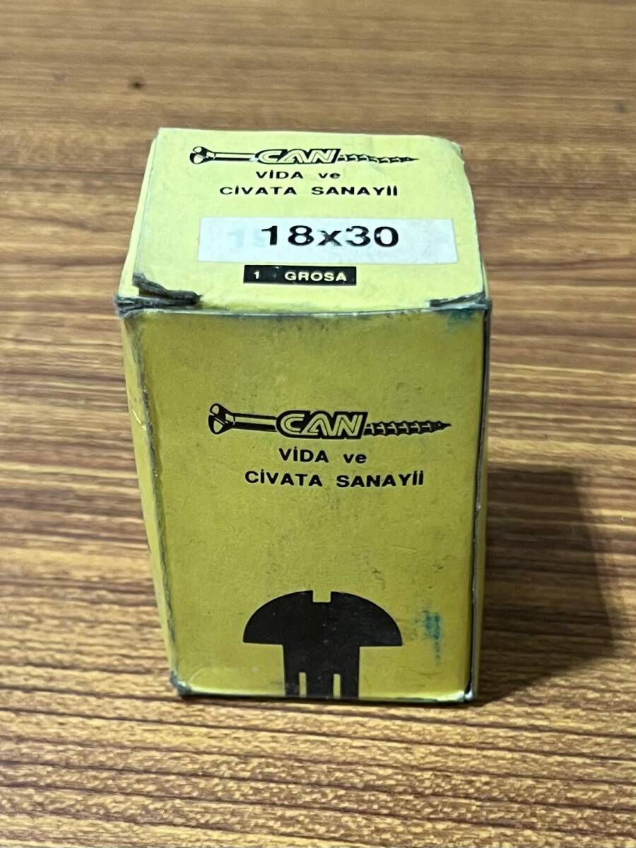 Antika Can Düz Ağaç Vida 1 Paket AOB6240 - 3