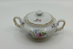 Antika Çekoslovakya Porselen Şekerlik AOB3866 - 2