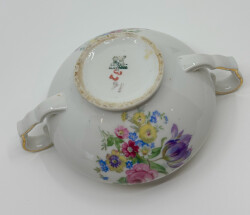 Antika Çekoslovakya Porselen Şekerlik AOB3866 - 4