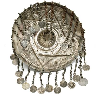 Antika Düşük Ayar Gümüş Tepelik AOB923 - 3