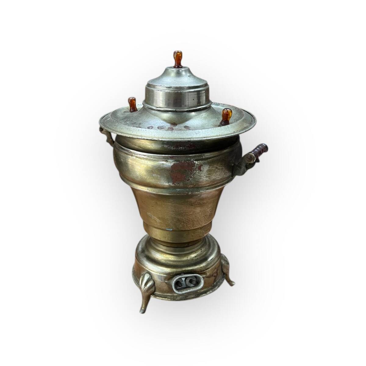 Antika Elektirikli Bakır Semaver AOB6062 - 3