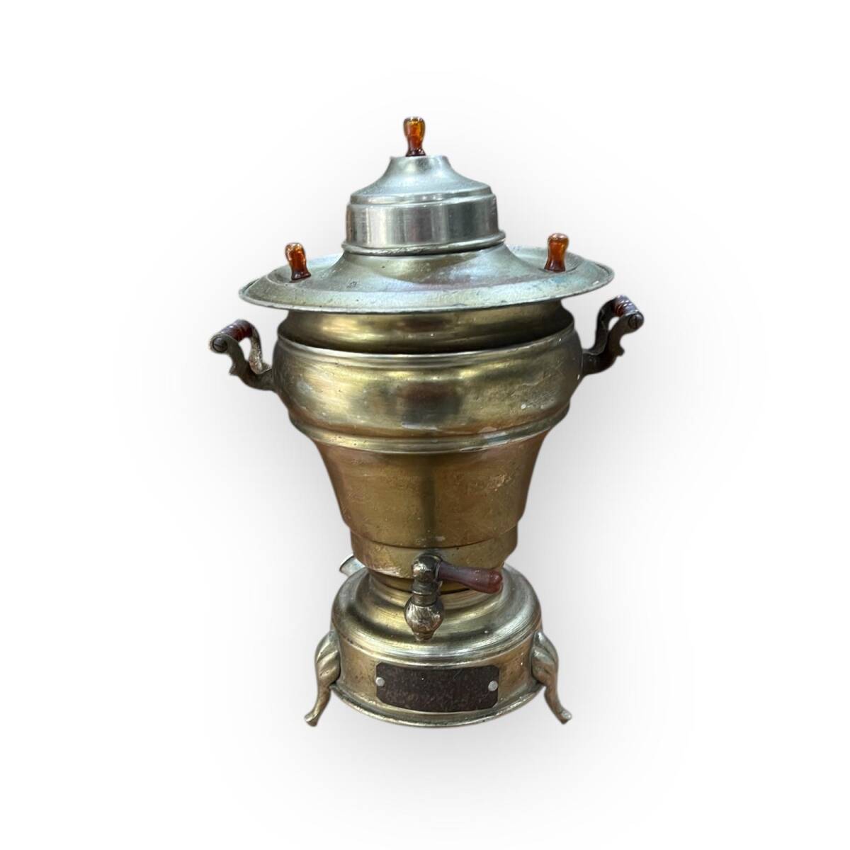 Antika Elektirikli Bakır Semaver AOB6062 - 1