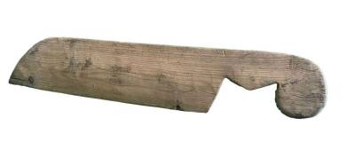 Antika Halı Dokuma Kılıcı – El Yapımı Ahşap Kilim Sıkıştırma Aleti | Etnografik Koleksiyonluk AOB3747 - 1