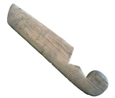 Antika Halı Dokuma Kılıcı – El Yapımı Ahşap Kilim Sıkıştırma Aleti | Etnografik Koleksiyonluk AOB3747 - 2