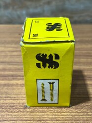 Antika Şahin Düz Ağaç Vida 1 Paket AOB6238 - 3