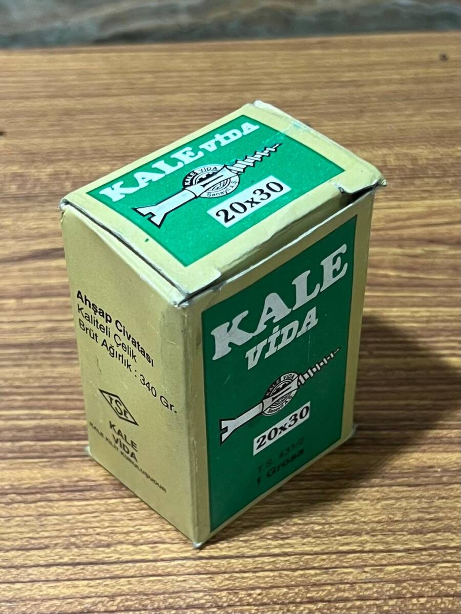 Antika Kale Düz Ağaç Vida 1 Paket AOB6237 - 3