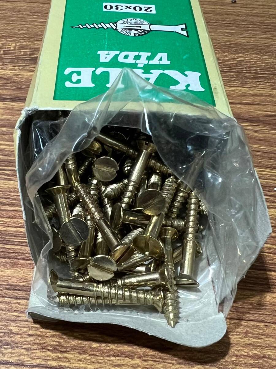 Antika Kale Düz Ağaç Vida 1 Paket AOB6237 - 2