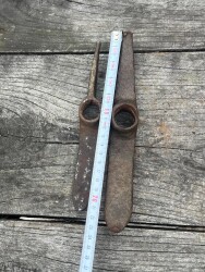 Antika Kırıcı Kazıcı Taş İşleme Kazma Çekiç 2 Boyda Lot AOB6360 - 4