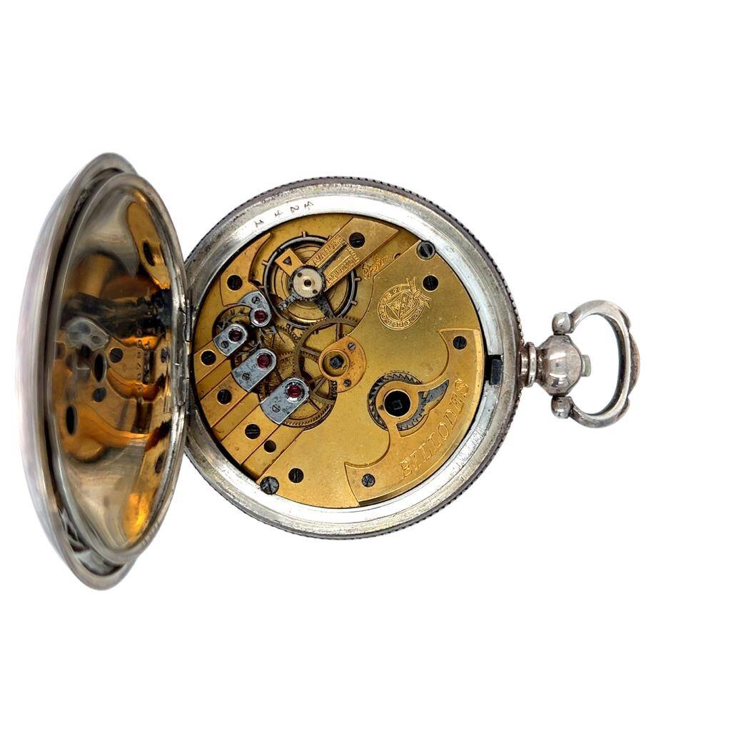 Antika K.Serkısoff & Co Constantınople Gümüş Anahtar Kurmalı Cep Saati SAA091 #13.80 - 7