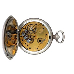 Antika K. Serkisoff & Co Constantinople Gümüş Anahtar Kurmalı Cep Saati – Süper Kondisyon | SAA091 #13.80 - 7