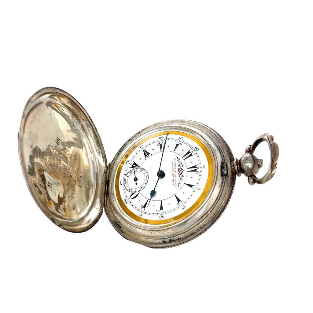 Antika K. Serkisoff & Co Constantinople Gümüş Anahtar Kurmalı Cep Saati – Süper Kondisyon | SAA091 #13.80 - 5