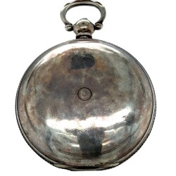 Antika K. Serkisoff & Co Constantinople Gümüş Anahtar Kurmalı Cep Saati – Süper Kondisyon | SAA091 #13.80 - 3