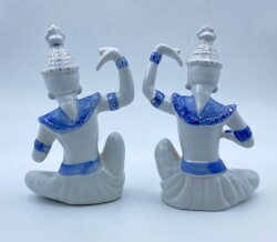 Antika Porselen Biblo (İkili) AOB1840 - 2