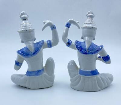 Antika Porselen Biblo (İkili) AOB1840 - 2