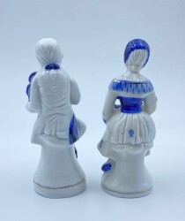 Antika Porselen Biblo (İkili) AOB1843 - 2