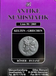 Antike Numismatik Liste 50 2005 - Kelten - Griechen Römer-Byzanz NDR70098 - Gökçekoleksiyon