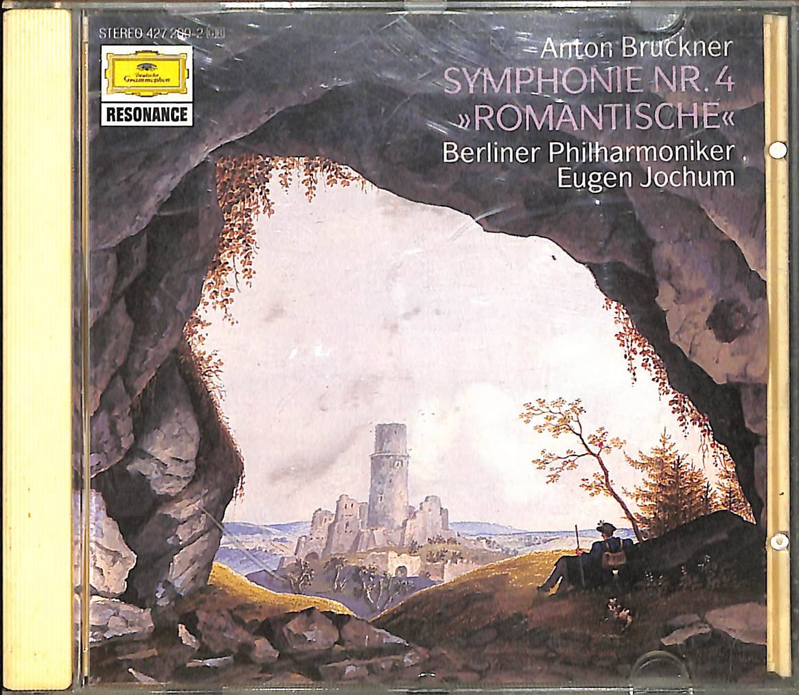 Anton Bruckner - Berliner Philharmoniker, Eugen Jochum – Symphonie Nr.4 Romantische (İkinci El) CD5200 - 1