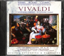 Antonio Vivaldi – Die Vier Jahreszeiten (The Four Seasons) | Orijinal Classical Music CD (İkinci El) CD5921 - 1