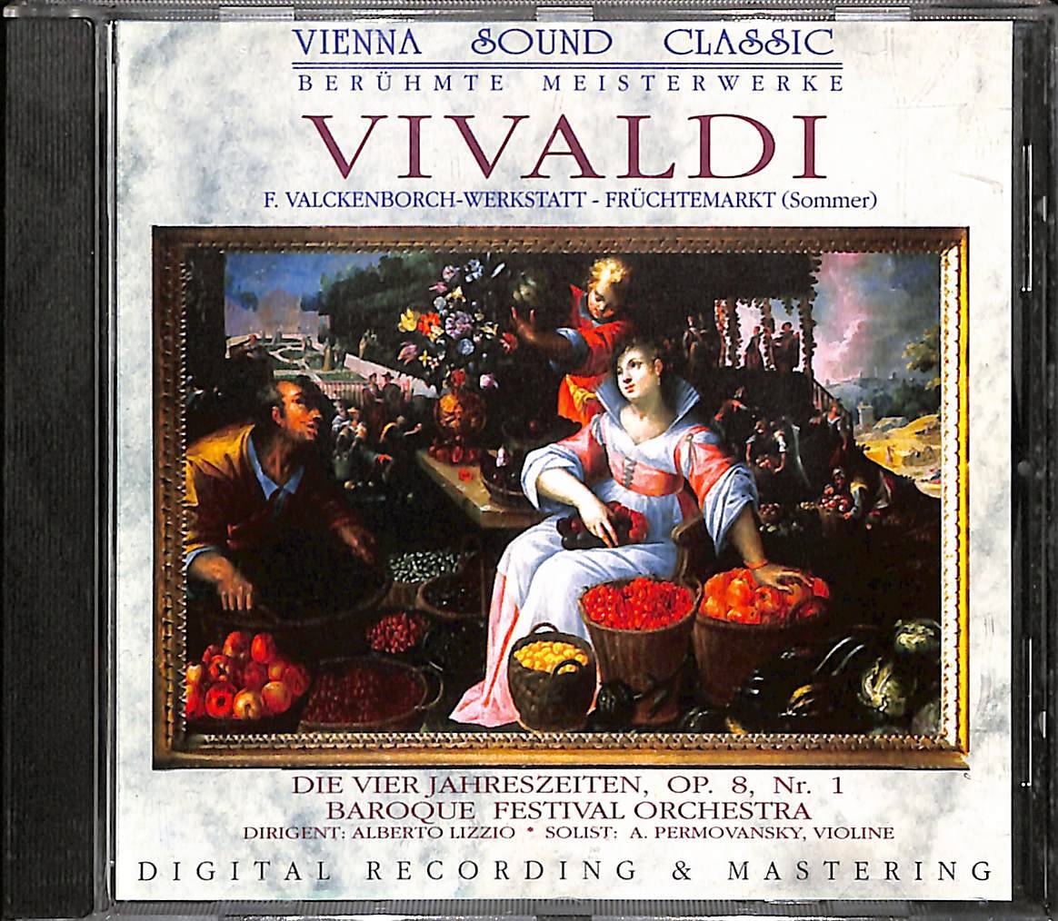 Antonio Vivaldi – Die Vier Jahreszeiten (The Four Seasons) | Orijinal Classical Music CD (İkinci El) CD5921 - 1