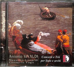 Antonio Vivaldi - Massimo Lonardi, Conserto Vago - Concerti E Trii Per Liuto E Archi CD (İkinci El) CD3907 - 1
