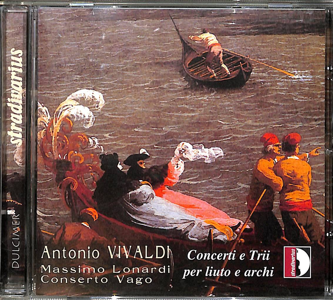Antonio Vivaldi - Massimo Lonardi, Conserto Vago - Concerti E Trii Per Liuto E Archi CD (İkinci El) CD3907 - 1
