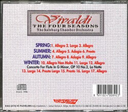 Antonio Vivaldi - The Four Seasons (The Salzburg Chamber Orchestra) CD (İkinci El) CD4540 - 2