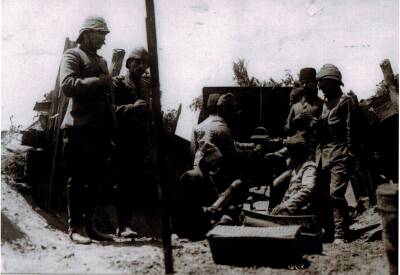 Anzak Koyundaki Çadır Hastane Orta Boy Resim KRT6149 - 2