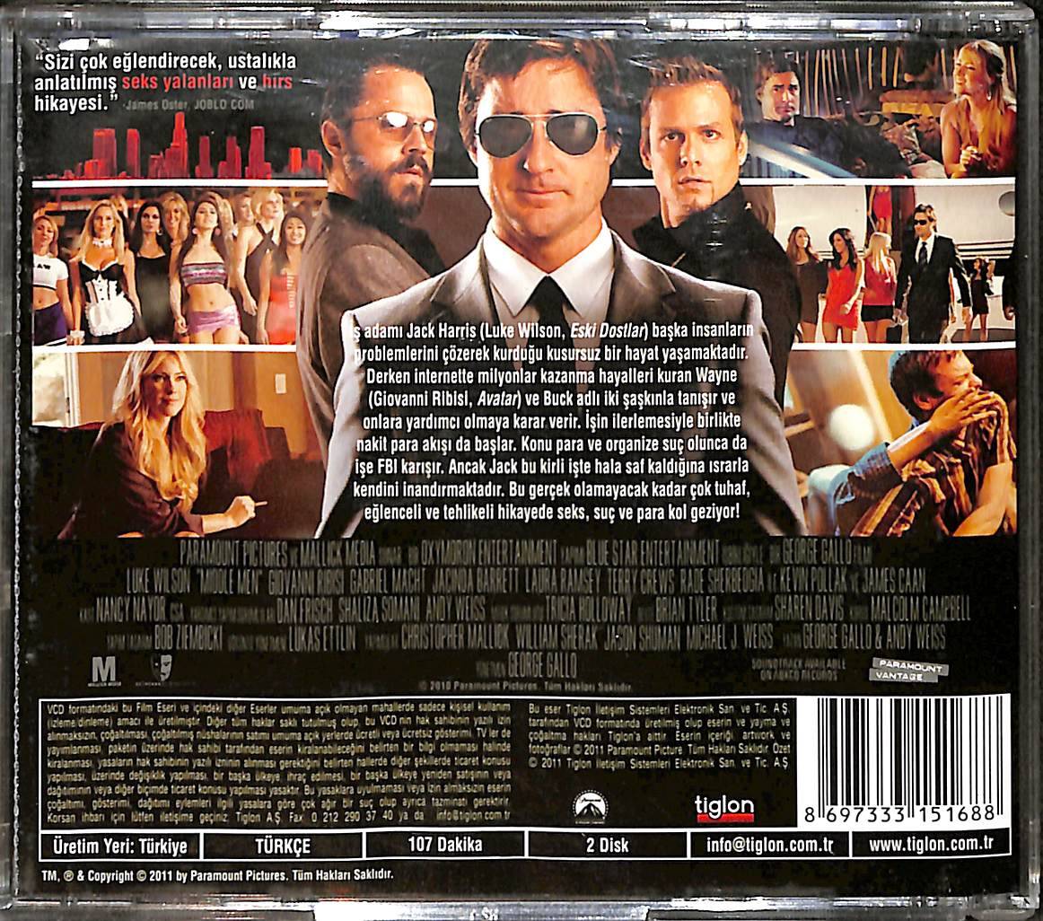 Arabulucu - Middle Men (2009) Orjinal VCD Film ' Luke Wilson ' VCD28998 - 2