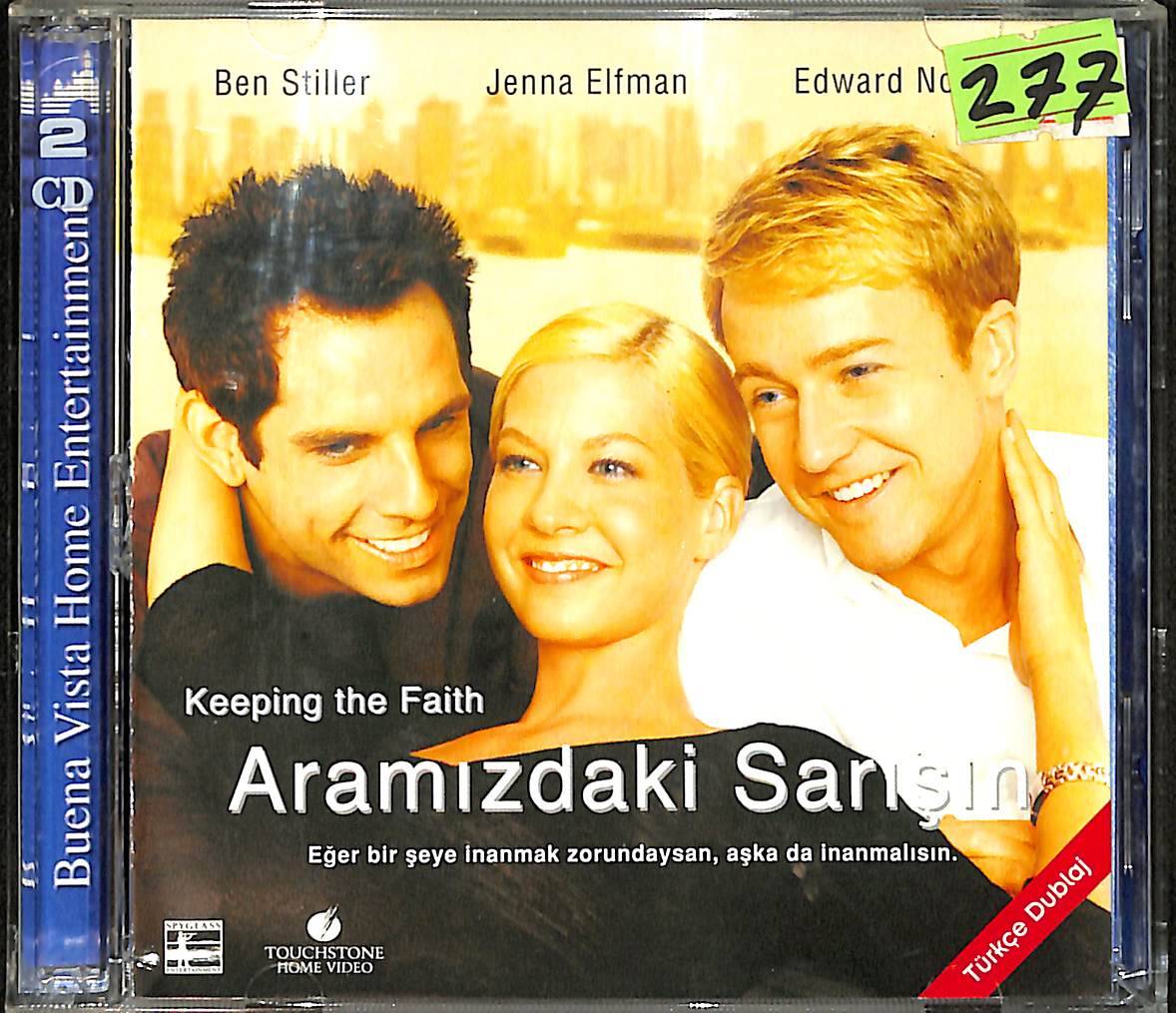  Aramızdaki Sarışın – Keeping the Faith (2000) Orijinal VCD Film VCD29149 - 1