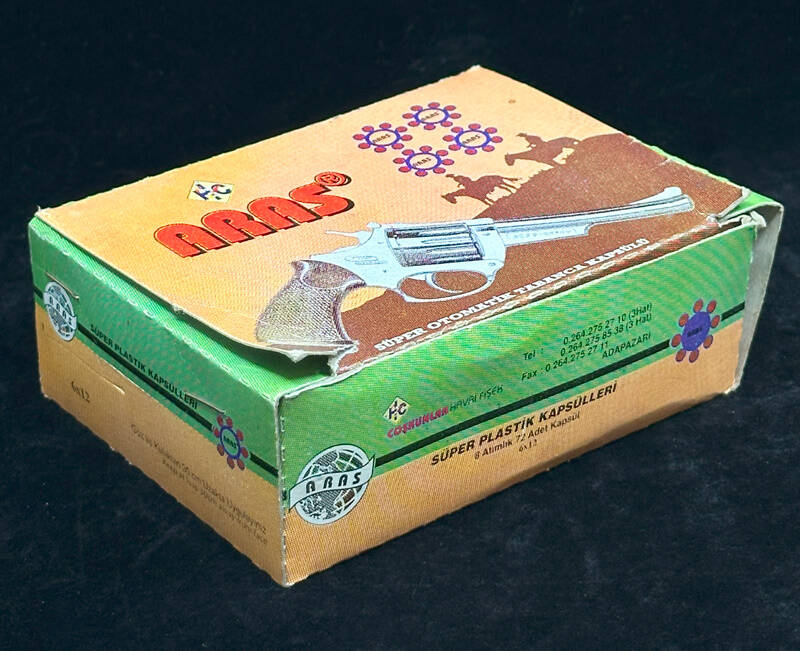 Aras Süper Otomatik Tabanca Kapsülü (Kısmen Dolu) AOB4179 (N) - 1