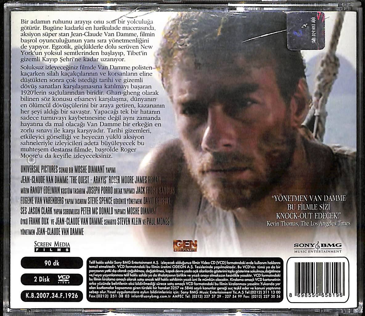 Arayış - The Quest (1996) VCD Film ' Jean Claude Van Damme ' VCD28298 - 2