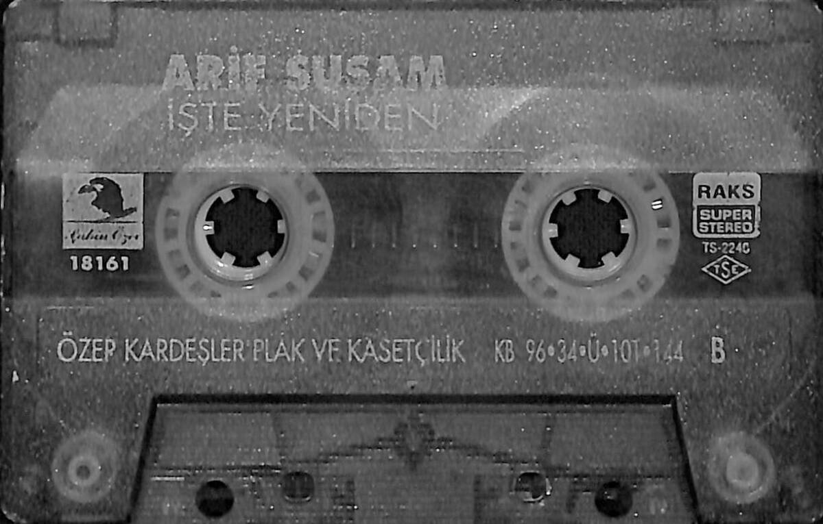 Arif Susam - İşte Yeniden Kaset (İkinci El) KST27832 - 1