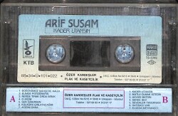 Arif Susam - Kader Utansın Orijinal Kaset (İkinci El) * Kâğıt Baskı * KST30915 - 2