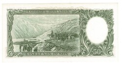Arjantin 50 Pesos (1955-68) ÇİL YKP8168 - 2