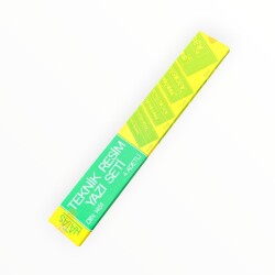 ARK 4 Boy Teknik Resim Yazı Seti 3,5,7,10mm AOB8568 - Gökçekoleksiyon