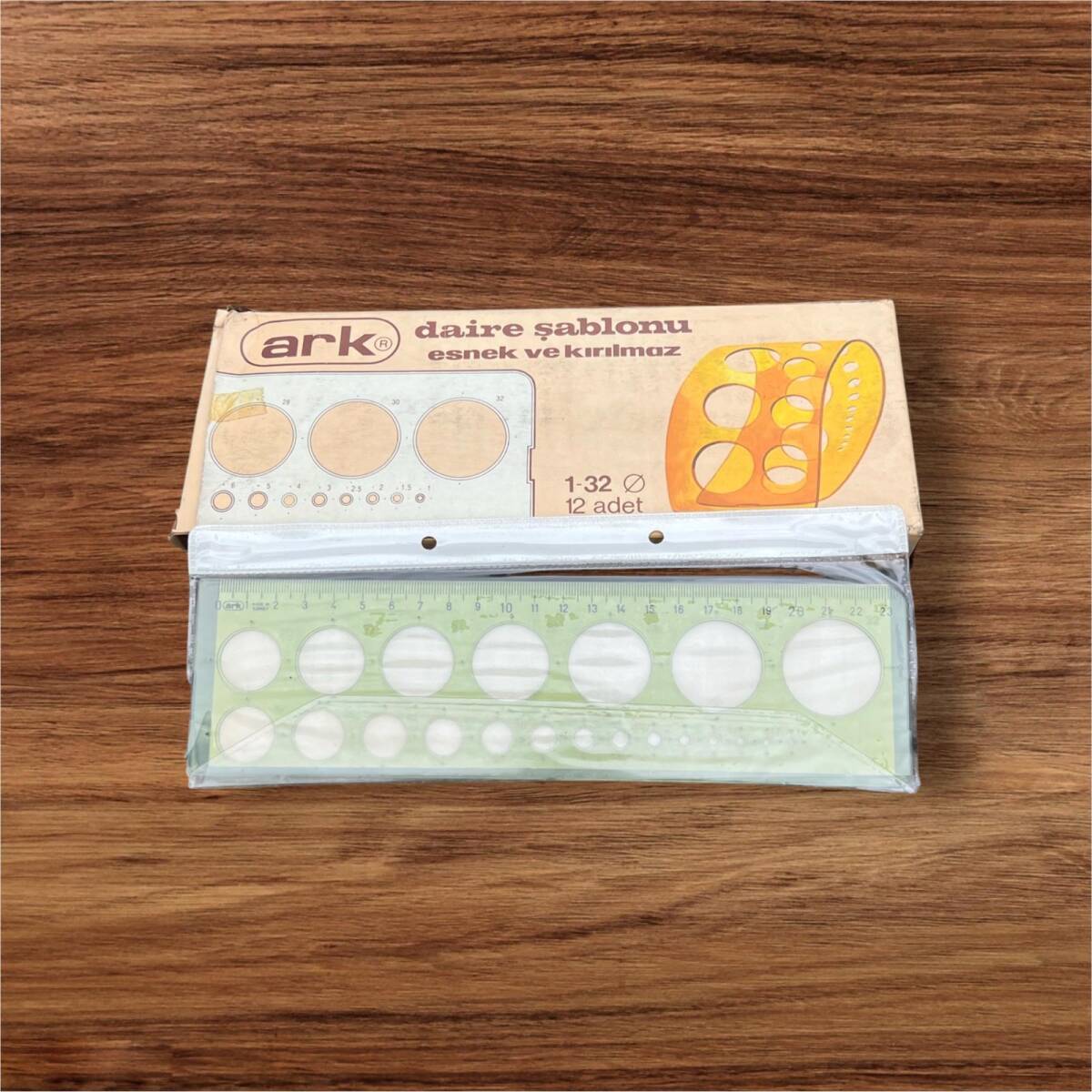 ARK Daire Şablonu 1-32 1 Paket AOB8573 - 3