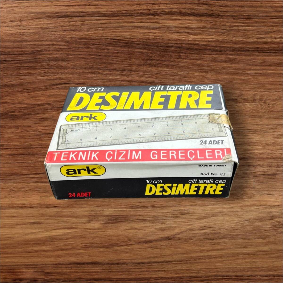 ARK Desimetre Çift Taraflı 10cm 1 Paket AOB8574 - 4