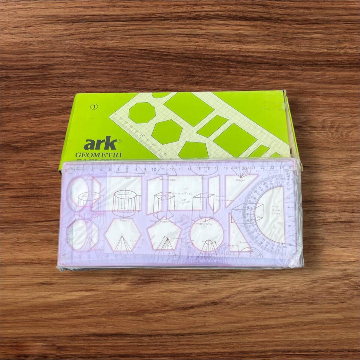ARK Geometri Şablonu 25 cm 1 Paket AOB8572 - 3