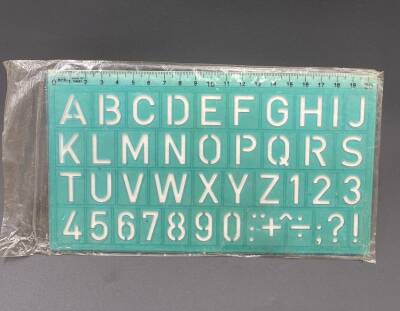 Ark Marka Plastik Cetvel (Kullanılmamış) AOB3255 (N) - 1