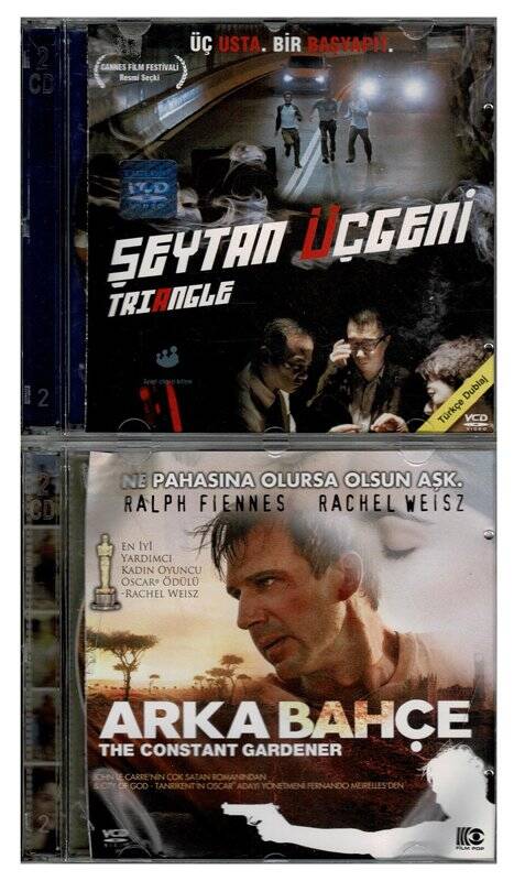 Arka Bahçe Şeytan Üçgeni - 2 Adet VCD Film VCD550 - 1