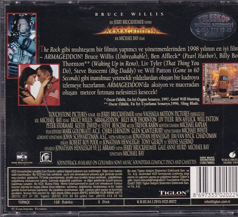 Armageddon VCD Film VCD9418 - 2
