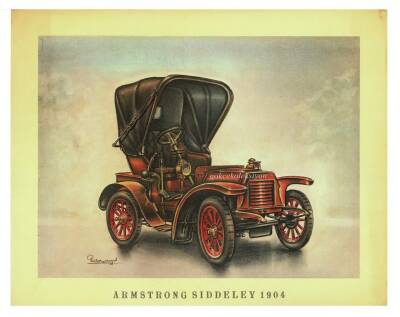 ARMSTRONG SIDDELEY 1904 - Eski Araba Serisi KRT5535 - 2