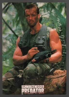 Arnold Schwarzenegger Büyük Boy Kartpostal KRT4791 - 1