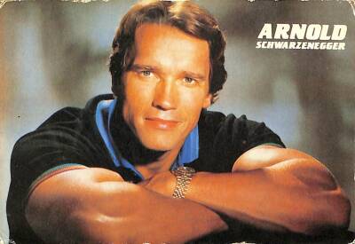 Arnold Schwarzenegger Kartpostal (15x10 cm) KRT12994 - 1