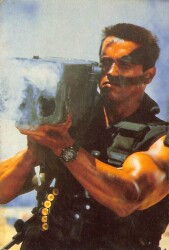 Arnold Schwarzenegger Kartpostal (15x10 cm) KRT12995 - Gökçekoleksiyon