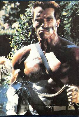 Arnold Schwarzenegger Kartpostal (15x10 cm) KRT13003 - 1