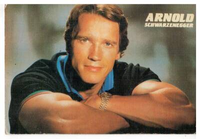 Arnold Schwarzenegger Kartpostal KRT8064 - 1