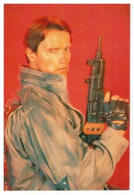 Arnold Schwarzenegger Kartpostal KRT8072 - 1