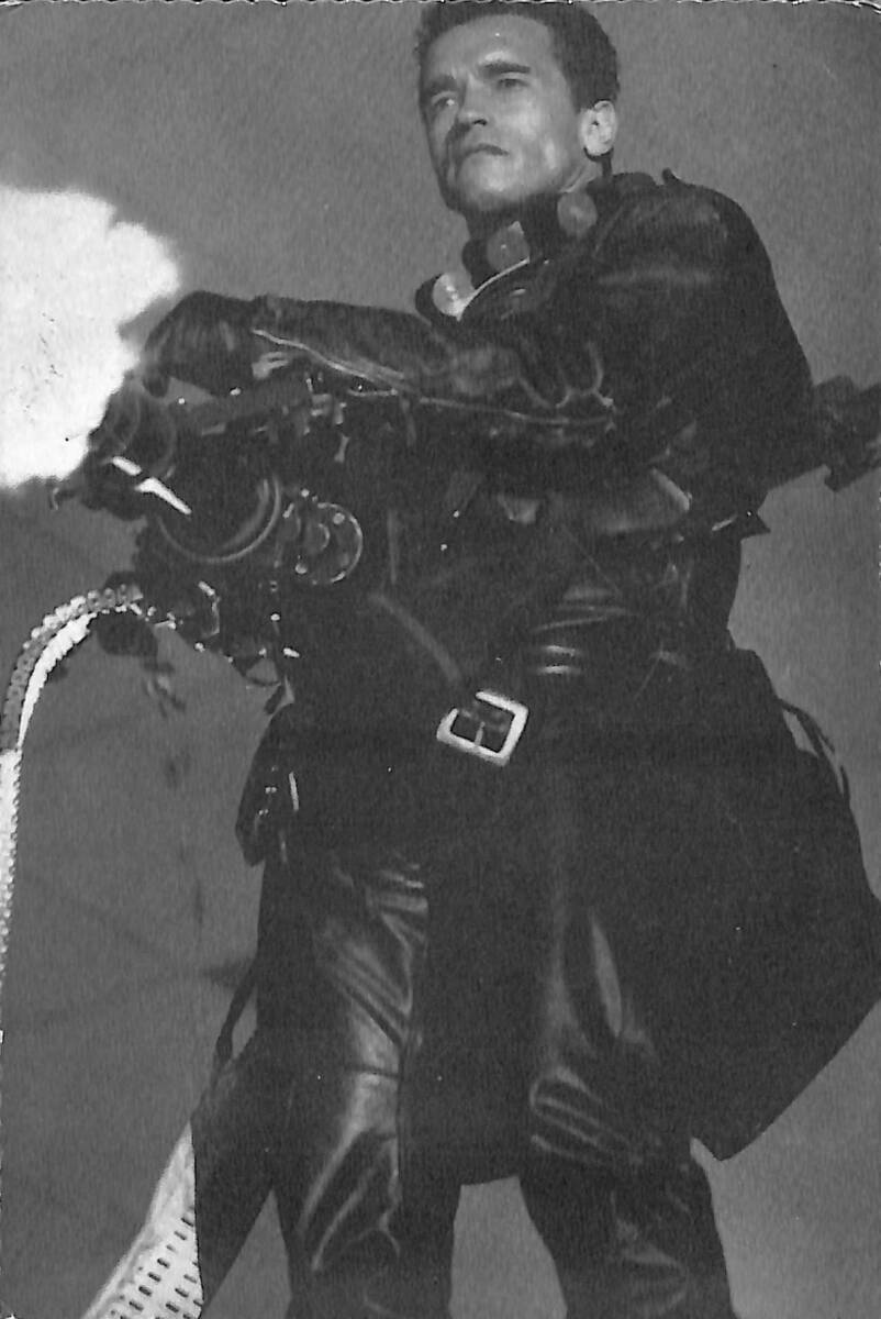 Arnold Schwarzenegger Kartpostal (Küçük Boy) KRT21650 - 1