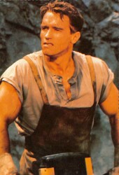 Arnold Schwarzenegger Küçük Boy Kartpostal (15x10 cm) KRT13009 - Gökçekoleksiyon